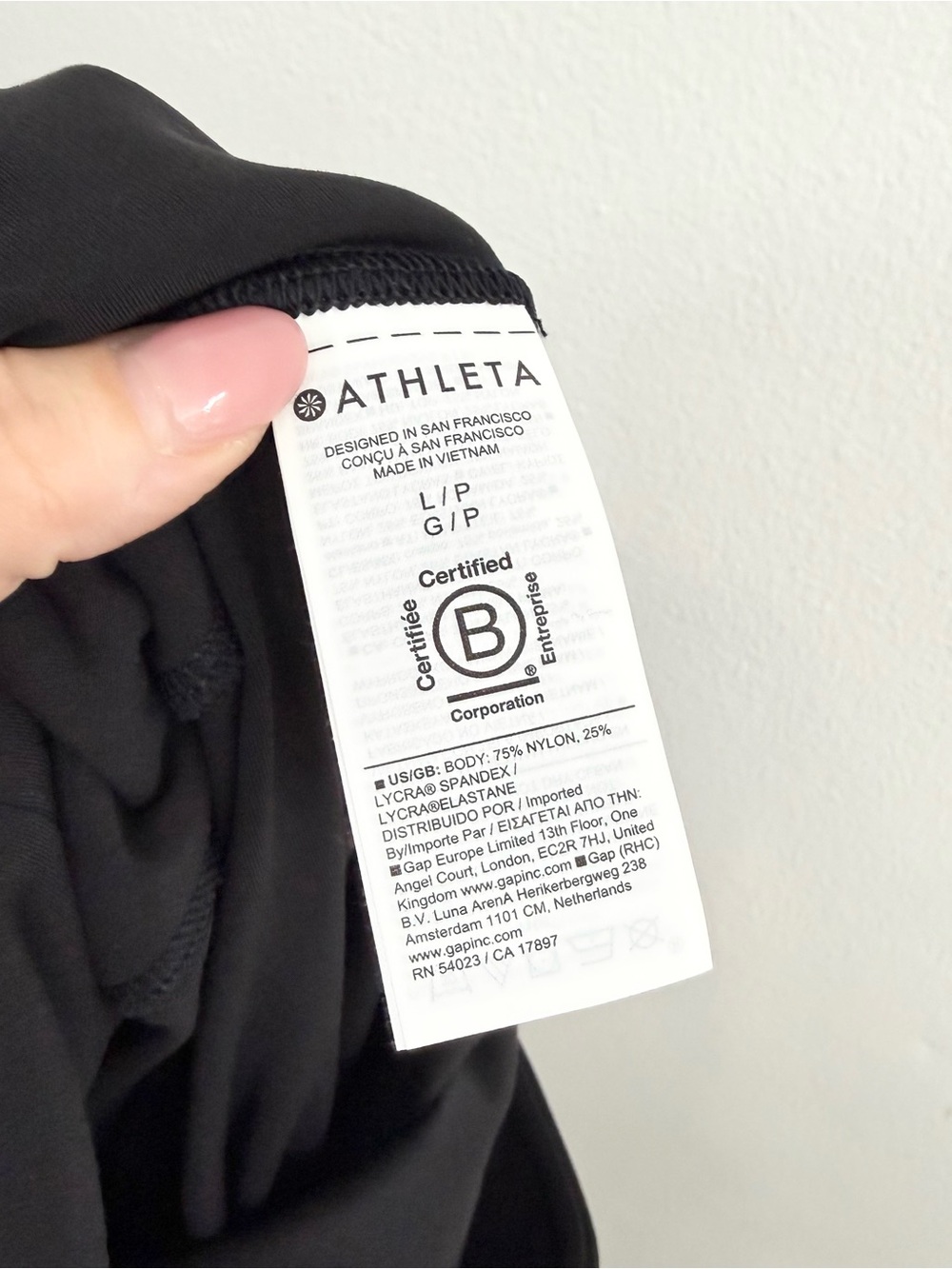 Athleta Elation Ultra High Rise Flare Pant Black Size Large - Picture 4 of 6